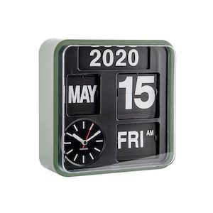 Mini Flip Clock - Jungle Green [PRE-ORDER JULY]