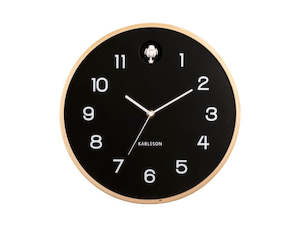 Cuckoo Clocks: Natural Cuckoo Clock - Black