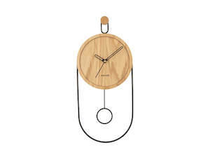Pendulum Clocks: Swing Pendulum Clock - Light Wood