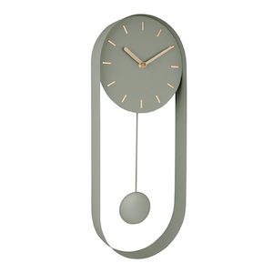 Pendulum Clocks: Charm Pendulum Clock - Jungle Green
