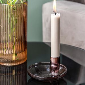 Tub Candle Holder - Chocolate