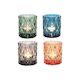 Glass Tea Light Gem - Set/4
