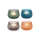 Glass Tea Light Bubble - Set/4