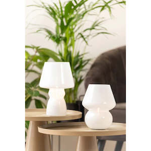 Table Lamp Vintage LED - White