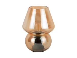 Leitmotiv: Table Lamp Vintage LED - Amber Brown