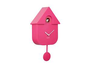 Modern Cuckoo Clock - Bright Pink [PRE-ORDER END OCT]