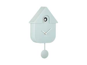 Pendulum Clocks: Modern Cuckoo Clock - Soft Blue