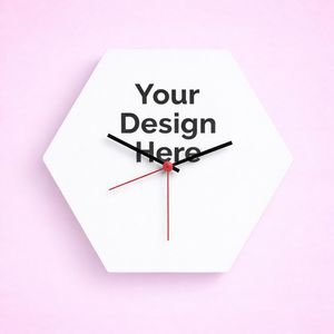 Custom Photo Clocks (Hexagon-20cm)