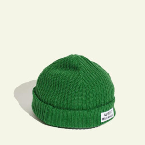 Beanie: Misfit Shapes - M/SF/T - Bad Egg Beanie - Kelly Green