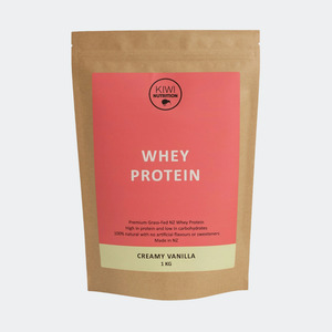 Supplements: Kiwi Nutrition NZ Whey Protein Concentrate 1kg