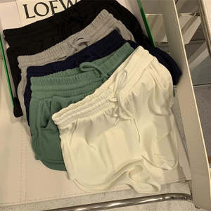 Womens Versatile All-match Wide-leg Outerwear Yoga Pants In Solid Colors