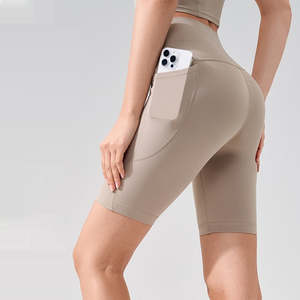 Clothing: High Waist Hip Lift Women's Quick-drying Breathable Yoga Pants With Pockets In Summer