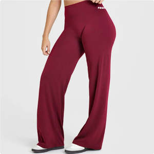 Clothing: Fashionable Loose Straight-leg Yoga Pants For Women