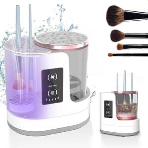 Electric Makeup Brush Cleaner Rechargeable Makeup Brushes Cleaning Tool Automati&hellip;