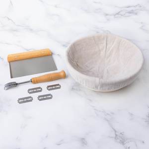 Health Beauty: Sourdough Proofing Basket, Scraper & Lame