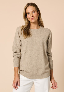 Products: Clarity Alpine Spot Knit Relaxed Fit Crew Neck Spot Texture Knit Jumper