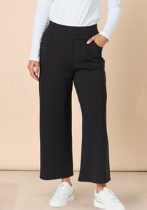 Products: Clarity Kimmy Ponte Wide Leg Pant High Rise Pull On Ponte Trousers with Pockets
