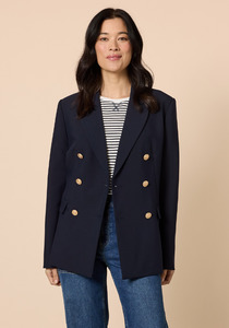 Products: Gordon Smith Newport Blazer Double Breasted Gold Button Blazer for Women