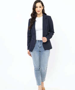 Coats Jackets: Seeking Lola Jordanna Blazer - Navy