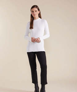 Marco Polo Essential Rib Knit - Winter White