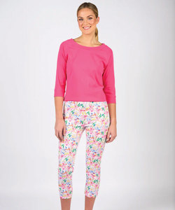 Pants: Vassalli Porto Skinny Leg 7/8 Pull on Pant 271LW