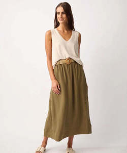 Yarra Trail Mateus Skirt - Hunter Green