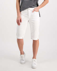 Poplin Short Classic Vassalli H1001P White
