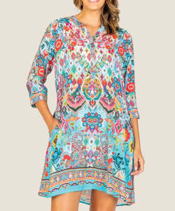 Dresses: Maglia Sunset Dress - Multi