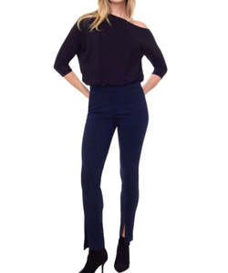 Up Dusk Techno Slim Full Length Pant - Navy/Black