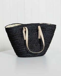 The Flow Straw Bag - Black