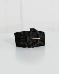 The Flow Buckle Belt - Black