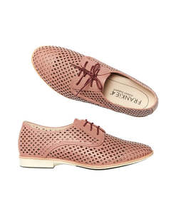 Footwear: Suze Frankie4 Brogue - Rose Gold