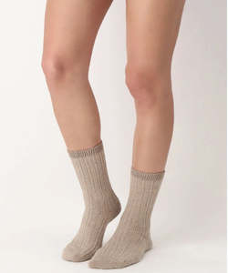 Footwear: Oroblu Jasmine Sock - Grey