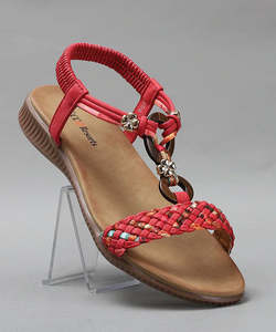 CC Resorts Xtra Sandal - Red Multi