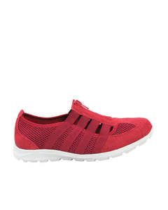 Sneakers: CC Resorts Christine Zip top Shoe - Red