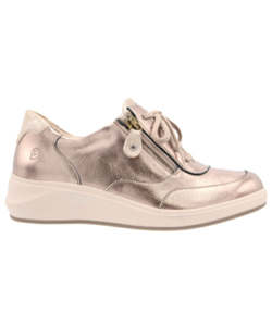 Suave Ermine Sneaker - Gold