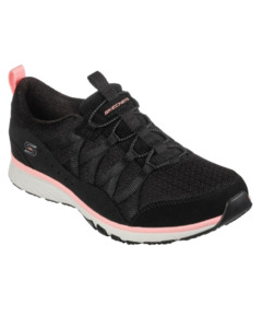 Sneakers: Skechers Gratis Sport - Live Golden - Black/White