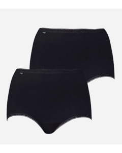 Triumph Sloggi Maxi Underwear 2 Pack Black