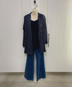 Sale: Cordelia St Sparkle Jacket and Top - Navy