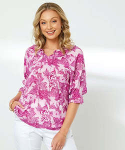 Newport Primrose Blouse - Primrose Print