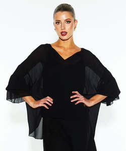 Fate Becker: Fate + Becker Glasshouse Top - Black