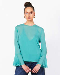 Fate Becker: Fate + Becker These Nights Top - Seafoam