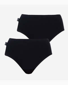 Midnight Ivy: Sloggi Hikini 2 Pack Black