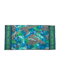 Swimwear: Microfibre Towel-santorini