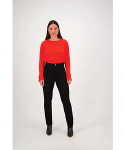 Vassalli Clothing: Vassalli 5663 Plush Skinny Leg Full Length Ponti