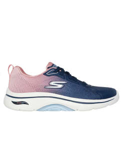 Skechers: Skechers Go Walk Arch Fit 2.0 - Navy Pink