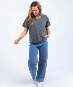 Foxwood: Foxwood Marley Tee - Black