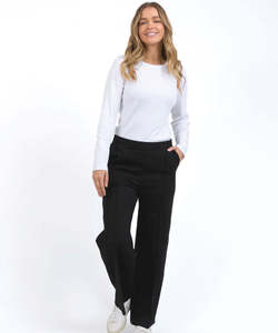 Foxwood: Foxwood Lounge Pant - Black