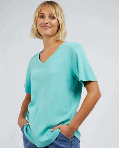 Foxwood: Foxwood Classic V Tee - Green