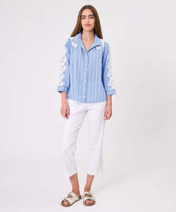 New Arrivals Spring Summer: Design Nation Form Shirt - Chambray